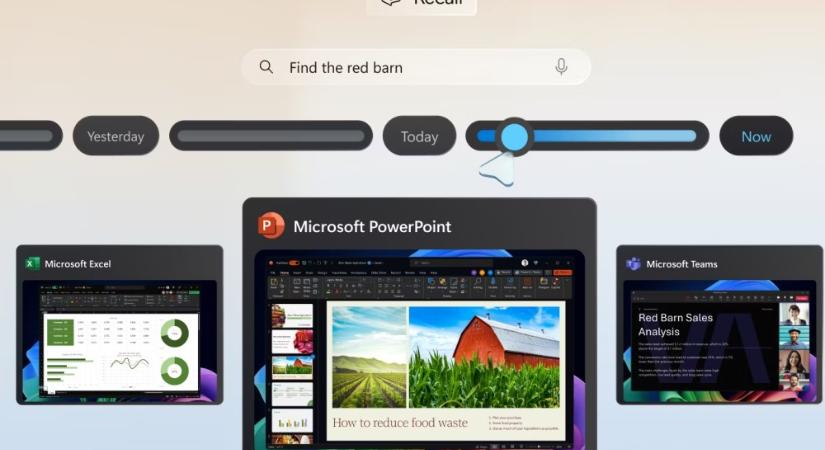 A Windows Recall minden képernyőt megjegyez