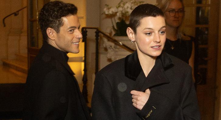 Szakított Rami Malek és Emma Corrin