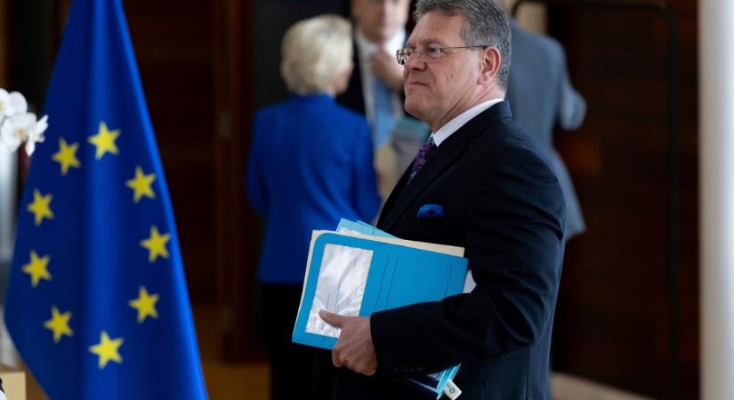 Šefčovič Washingtonban tárgyal: „Az EU kész az igazságos vámegyezményre”