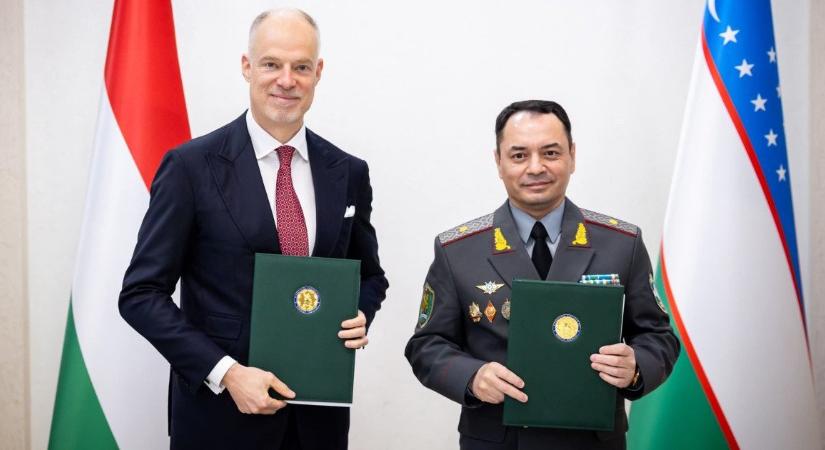 Katonai együttműködésről egyeztetett a magyar honvédelmi miniszter Üzbegisztánban