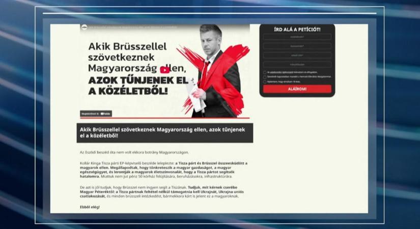 Bármilyen kamu adattal kitölthető a Fidesz Tisza-ellenes petíciója