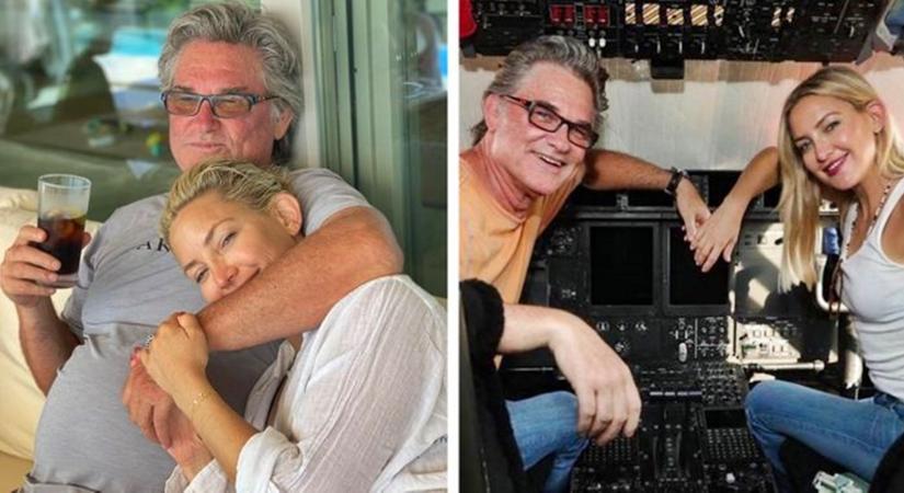 A 74 éves Kurt Russell „csak” nevelőapja Kate Hudsonnak, ám ő igazi apjaként tekint rá