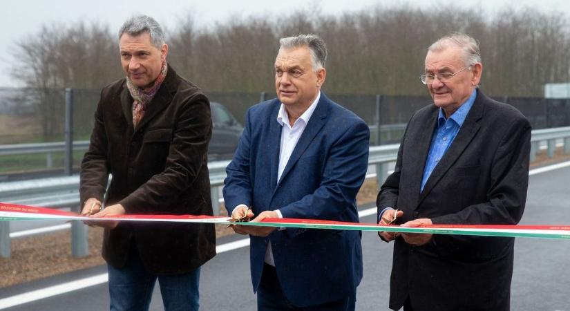 Így néz ki a vadonatúj 543 milliárd forintból épült gyorsforgalmi út, amit mindenki várt