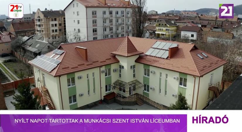 Nyílt napot tartottak a Munkácsi Szent István Líceumban (videó)