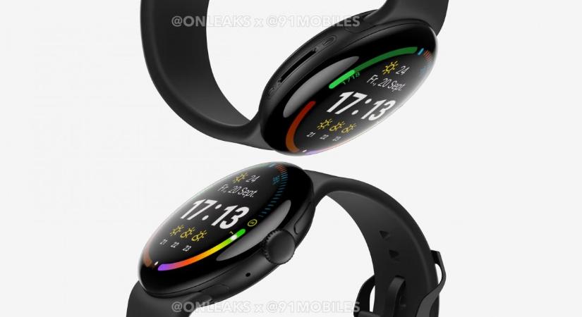 Képeken a Google Pixel Watch 4 okosóra