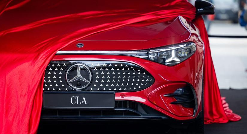 BUDAPESTEN IS BEMUTATKOZOTT AZ ÚJ MERCEDES-BENZ CLA