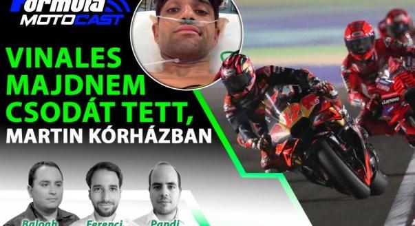 Vinales majdnem csodát tett, Martin kórházban – Formula Motocast