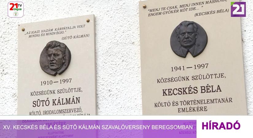 XV. Kecskés Béla és Sütő Kálmán szavalóverseny Beregsomban (videó)