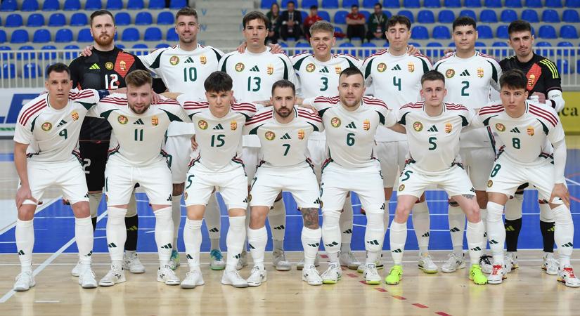 Futsal Eb-selejtező : újfalui góllal lett meg a férfi futsalosok pótselejtezős helye