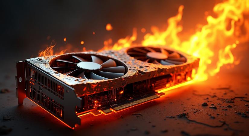 Kezeket a tűzoltó készülék fölé – Itt az első megolvadt RTX 5070 kábel