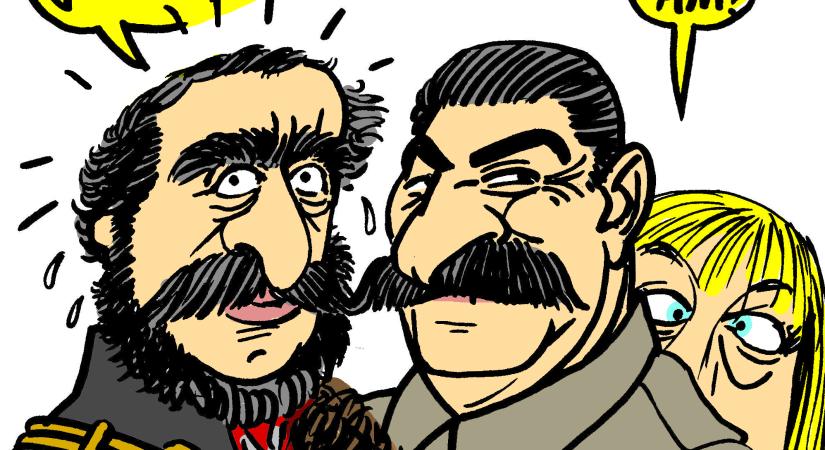 Összakasztották a bajuszt