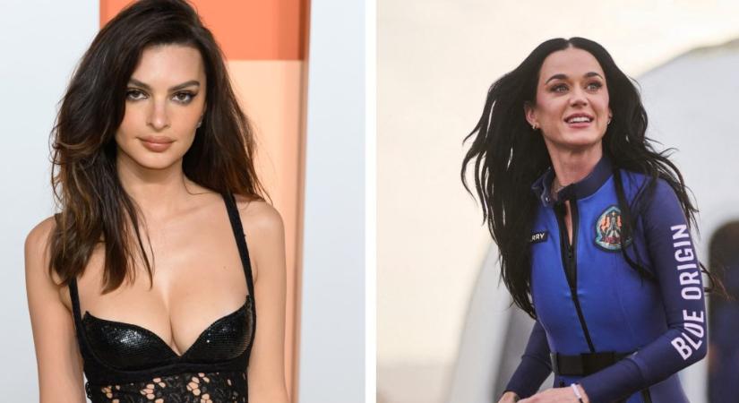 Emily Ratajkowski kiakadt az űrbe utazó Katy Perrykre, hányingere van az urizálástól