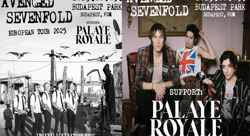 A Palaye Royale lesz az Avenged Sevenfold előzenekara