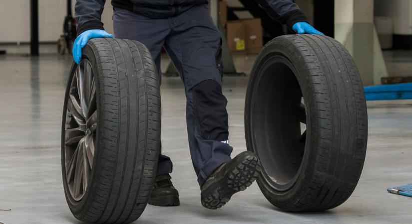 Ennyit számít a drága gumi: a bontószökevény lenyomja az új BMW-t