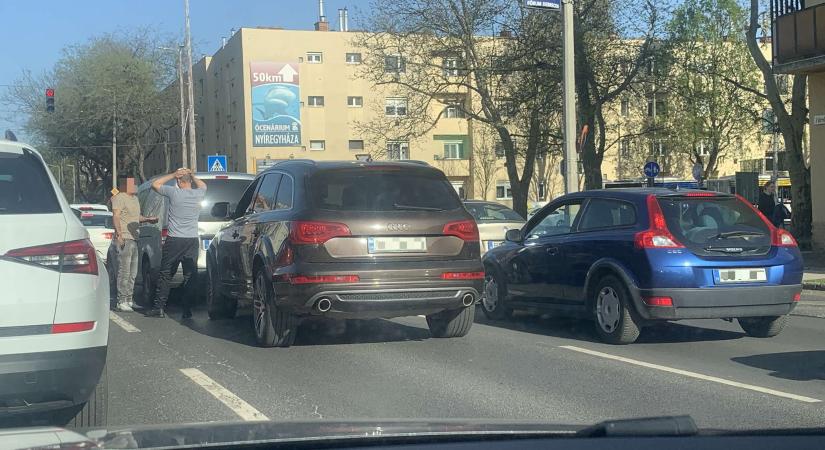 Utoléréses baleset a Füredi úton