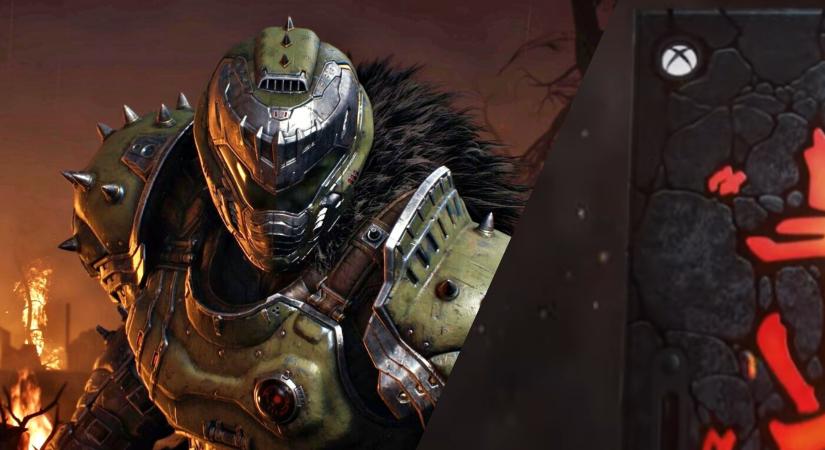 A Microsoft piacra dob egy pofás Doom témájú Xbox Series X-borítást és kontrollert is a The Dark Ages premierje alkalmából