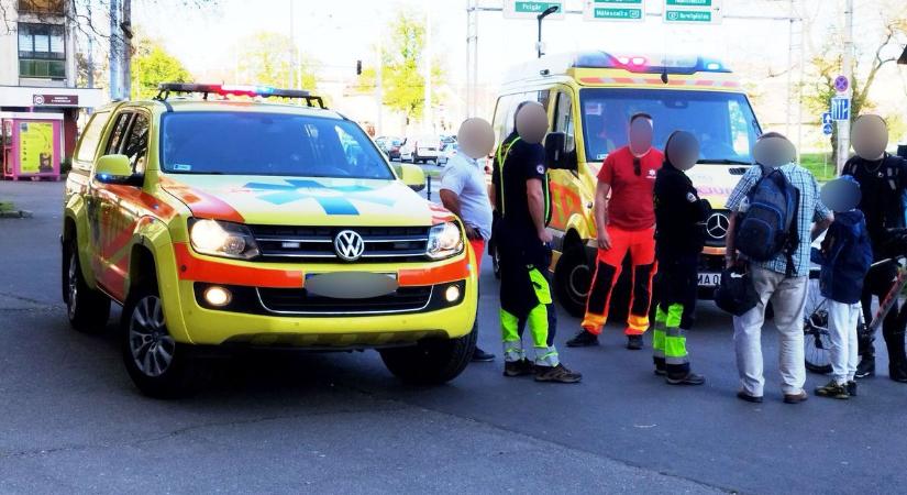 Kisgyereket ütött el egy futár Debrecenben