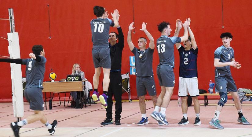 A bajnoki cím kapujában a Sportcentrum férfi röplabdacsapata