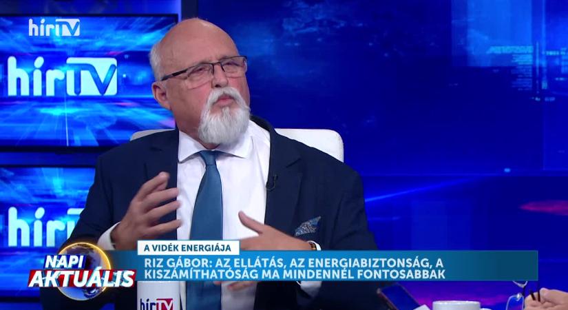 Napi aktuális - Riz Gábor: Energetikai függőség és megújuló energia  videó