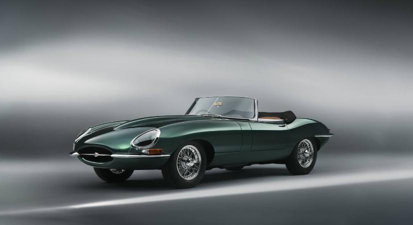 A Jaguar még a villanyautók korában is életben tartja a legendás E-Type-ot