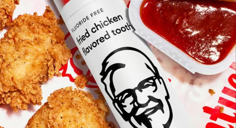 A KFC csirkeízű fogkrémet dobott piacra, és már most elfogyott a teljes készlet