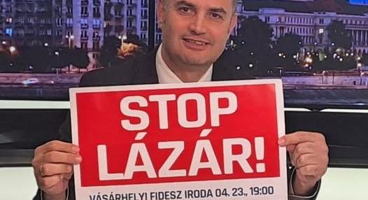 Márki-Zay Péter: STOP Lázár!