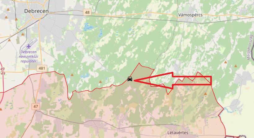 Vadgázolás Debrecen és Létavértes között