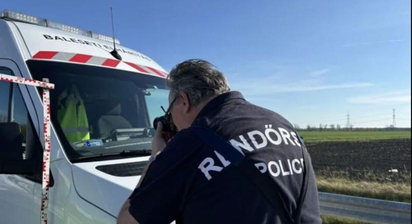 Ez nem az autópályák napja, Drónnal ütközött az útellenőr a sztrádán