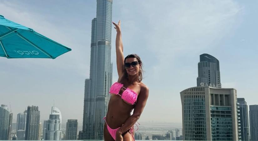 A dubaji álomban lazul Berki Mazsi: ilyen a bombázó luxusnyaralása