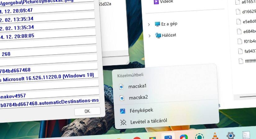 Hogyan törölhető a Windows összes Jump List bejegyzése egyetlen mozdulattal?