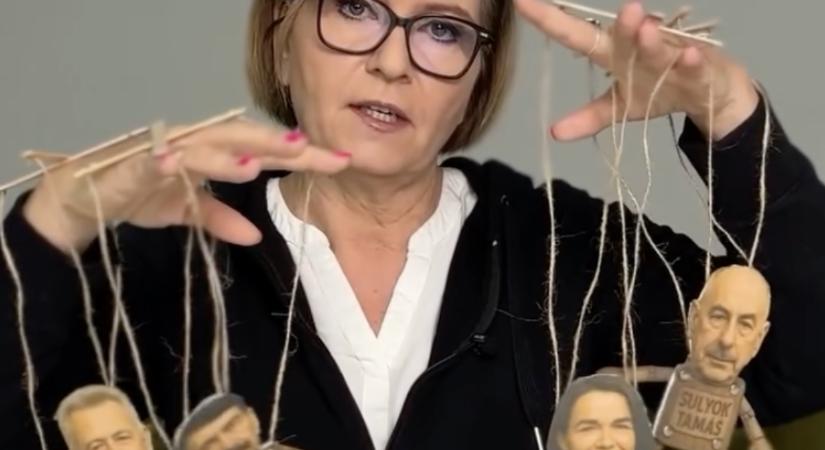 Kálmán Olga bábokkal mutatta be, amit Orbánék elfednének: ezrek látták már