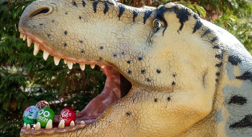 Már hétköznap is látogatható a Dinó Park a Veszprémi Állatkertben