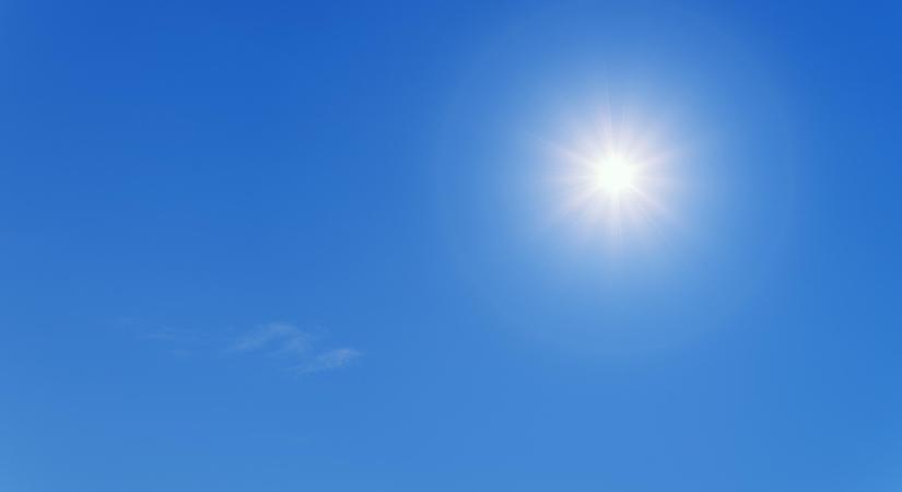 Meteorológia: Mezőkovácsházán 30,6 Celsius-fok volt csütörtök délután