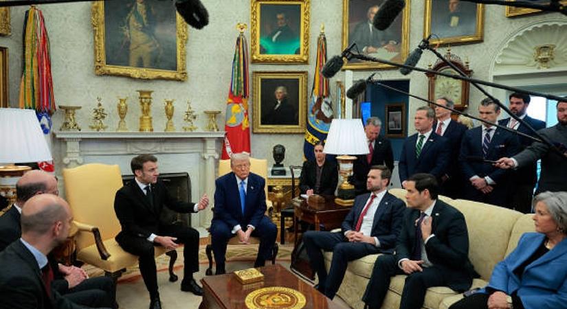 Egy asztalnál ült Macron, Rubio és Witkoff, itt az előrelépés