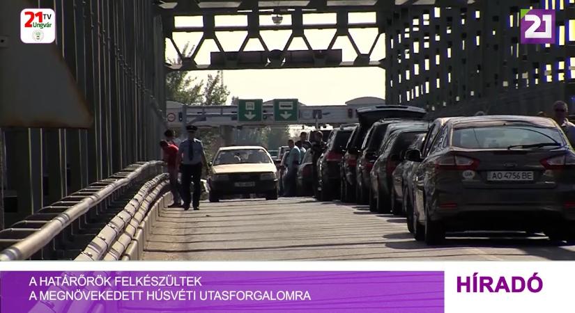 A határőrök felkészültek a megnövekedett húsvéti utasforgalomra (videó)