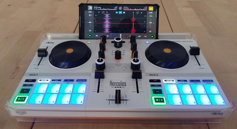 Hercules DJControl Mix Ultra teszt – Póráz nélkül
