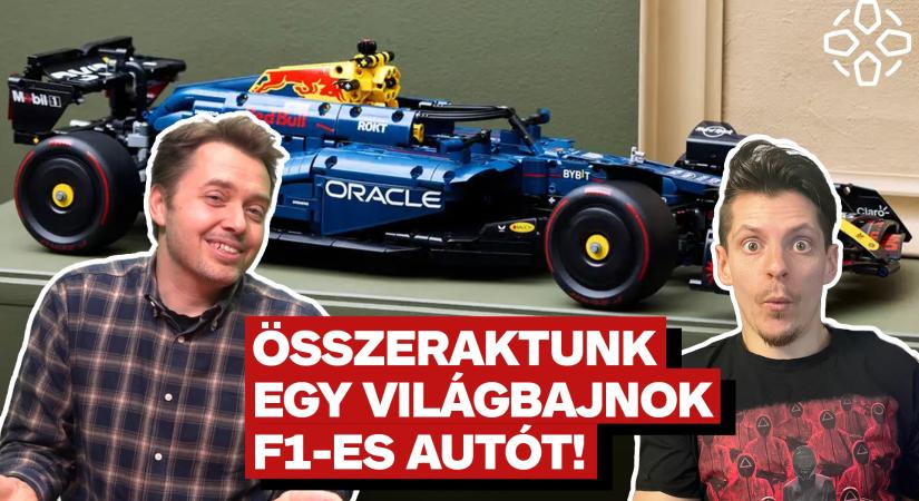 [VIDEÓ] Megépítettünk egy világbajnok F1-es autót!