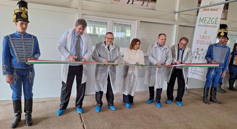 Nem álom, valóság: high-tech tantermekkel bővült a félegyházi iskola