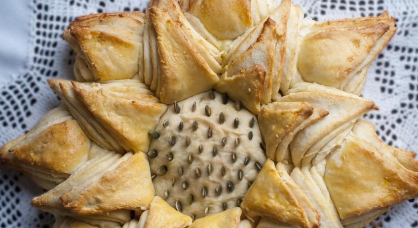 Napraforgó kalács – a legszebb húsvéti kalács