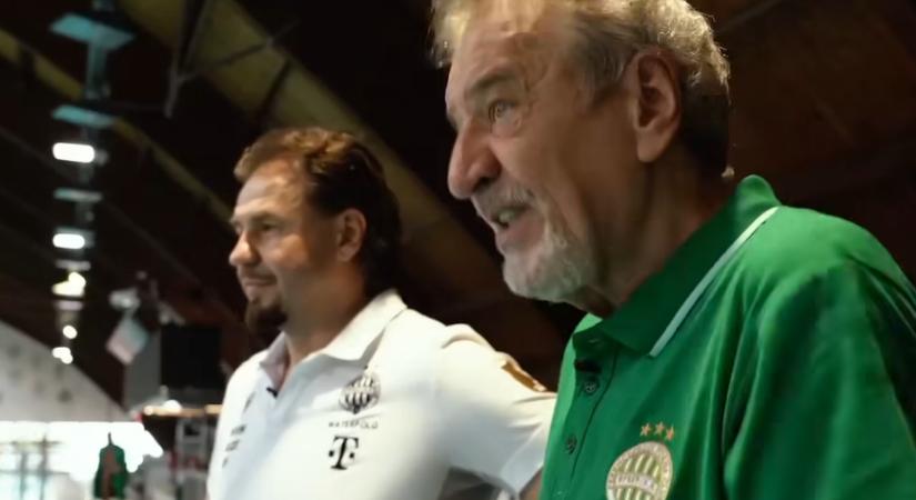 Fradi játékosokkal kiabált Mucsi Zoltán