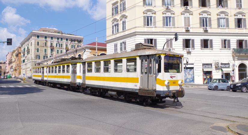 Római villamos- és hévkalandok 1.