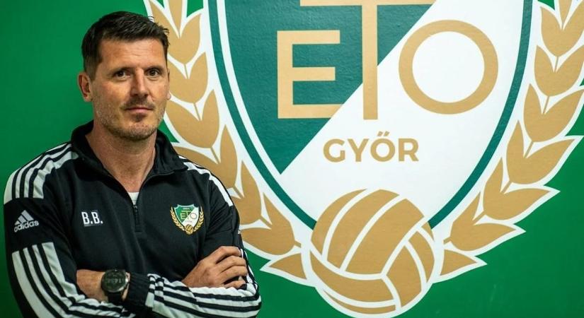 Borbély Balázs: Jó az ETO edzőjének lenni