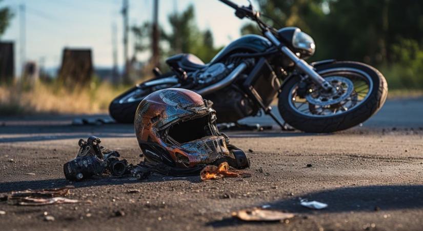 Kiderült, ki volt a motoros, aki súlyos balesetet szenvedett Bajna és Héreg között