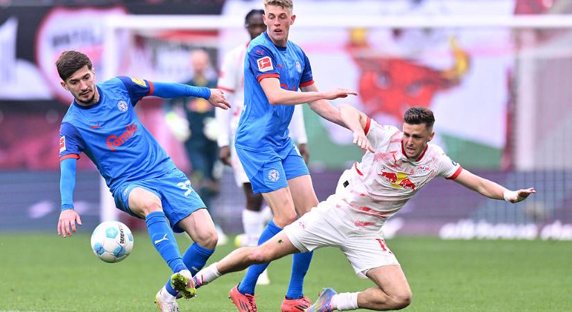 Bundesliga: nem bírt a sereghajtóval az RB Leipzig! – videóval