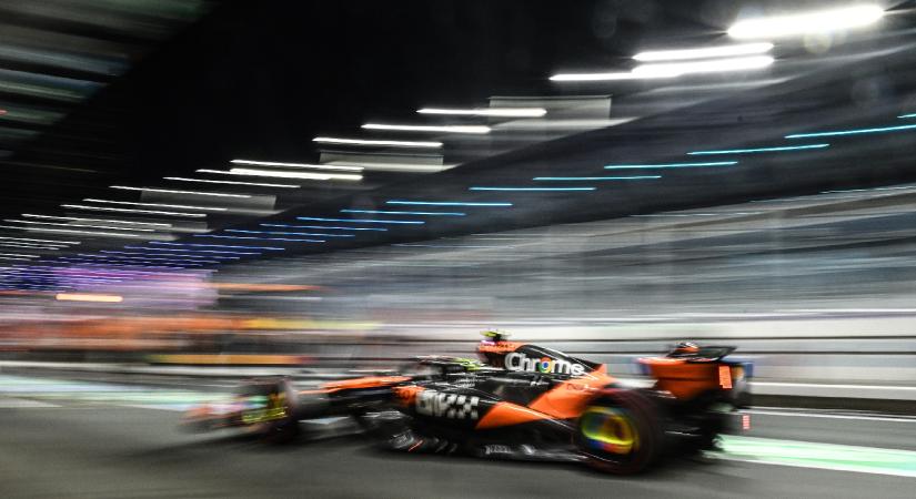 F1: Falnak ment az esélyes a szaúdi időmérőn