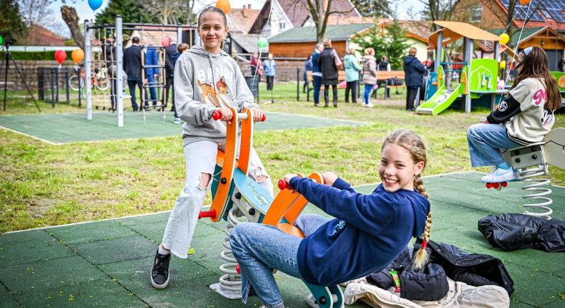 Régen várt fejlesztés valósult meg a jászkunsági községben, ennek leginkább a gyerekek örültek – galériával