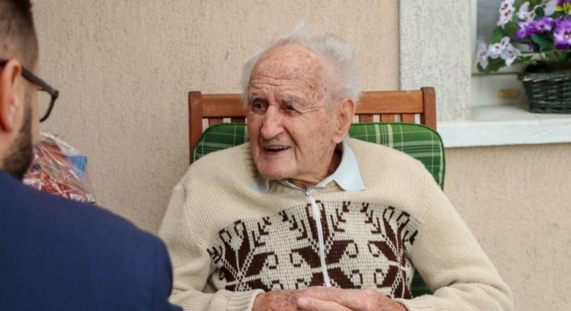 100 éves lett Feri bácsi, aki egyáltalán nem szed gyógyszert - fotókkal