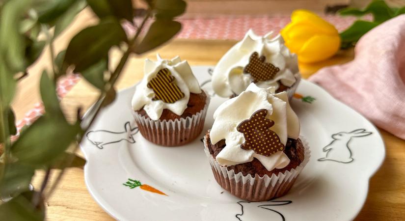 Annuskám: Csokis-répás cupcake