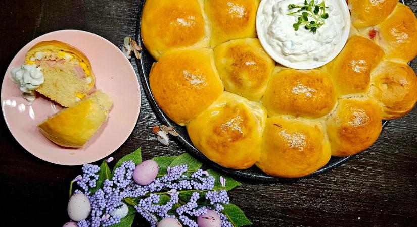 Kálci receptjei: Húsvéti töltött kalács