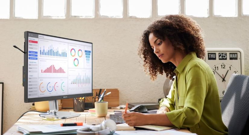 A hibrid munkavégzés jegyében mutatta be kijelző-megoldásait a Philips Monitors